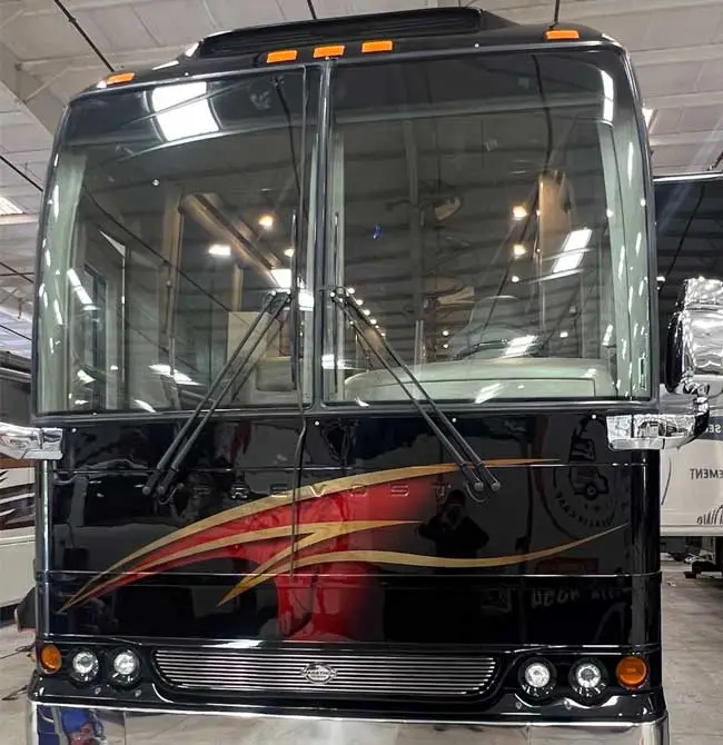 A new RV windshield installed near Lakeland FL by the experts at RV Specialty Care