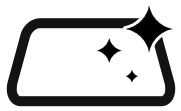 RV windshield reset icon
