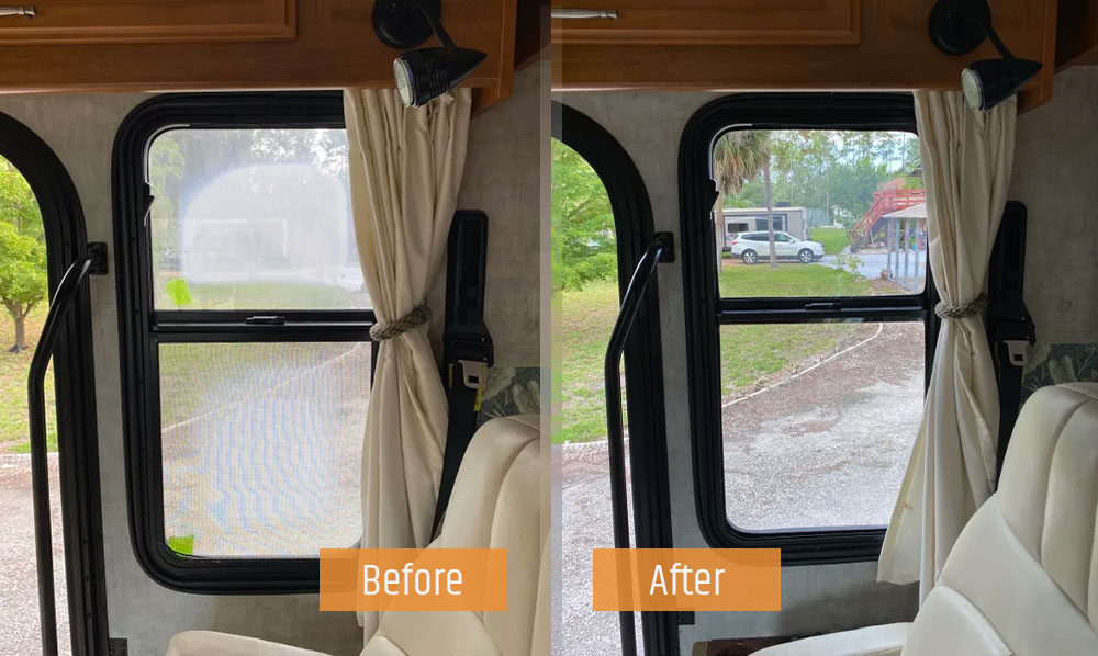 travel trailer window replacement